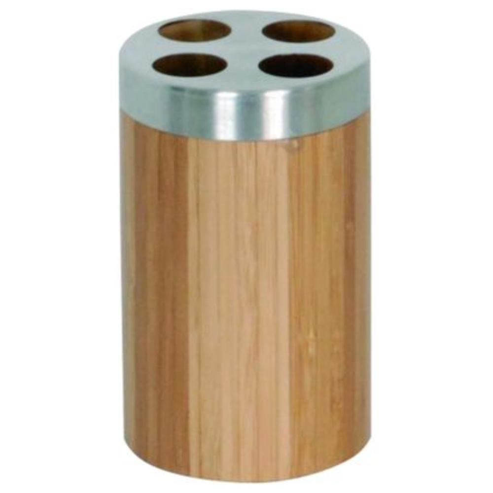 [681756] Porte Brosse à Dent Bambou.