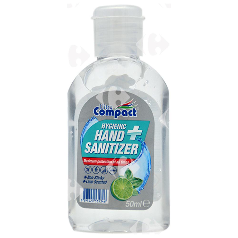 [656340] Gel Désinfectant Antibactérien Ultra Compact 50ml.