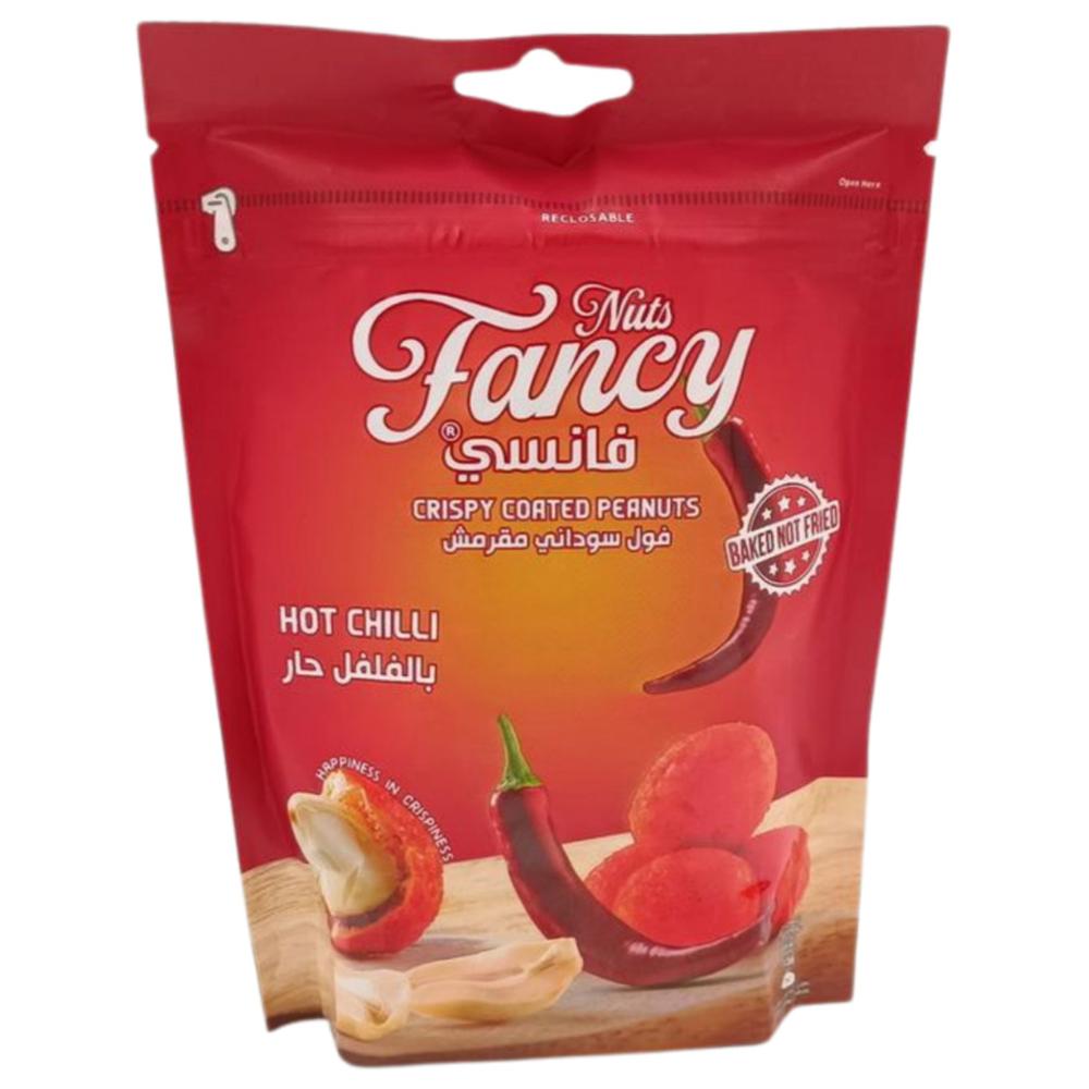 Cacahuètes Grillées Enrobée Saveur Chilli Fancy 120g.