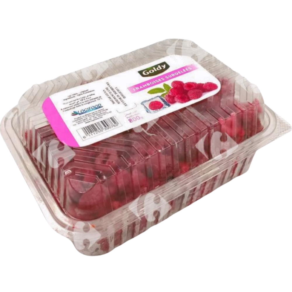 Framboises Surgelées Goldy 800g.