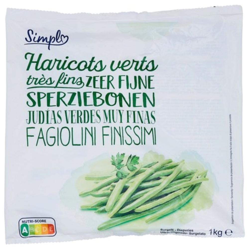 [644301] Haricots Verts Très Fins PP Blanc 1kg