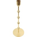 Bougeoir en Métal Doré Kasa 29cm
