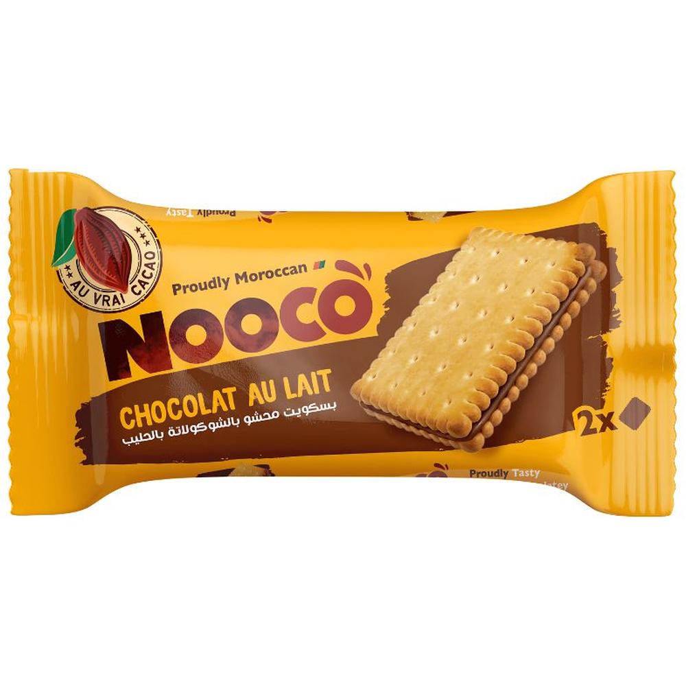 Biscuit Chocolat au Lait Sandwich Nooco 35g