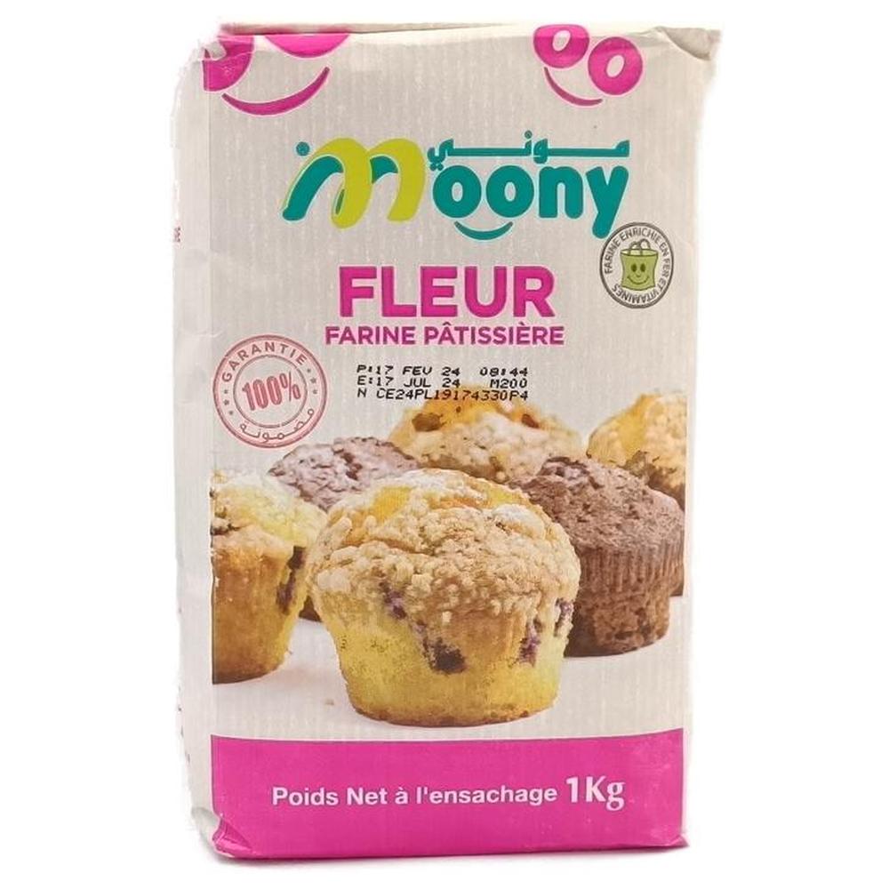 Farine Fleur Moony 1kg.