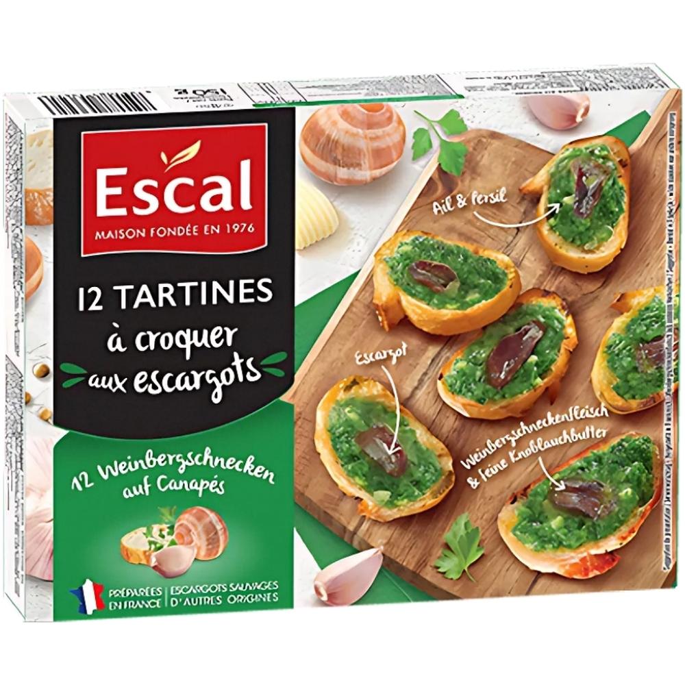 Canapés aux Escargots Escal 12 unités 150g