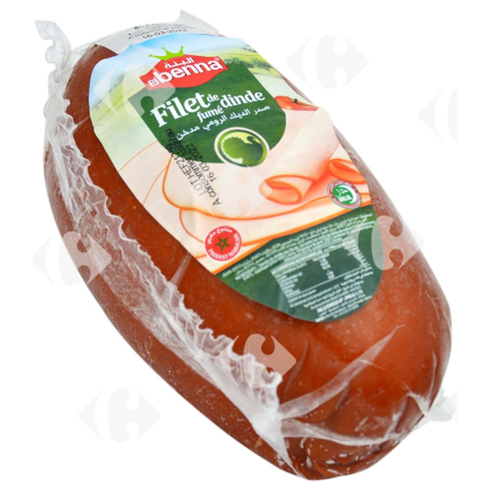 [363595] Filet de Dinde Fumé - Charcuterie - El Benna 100g.