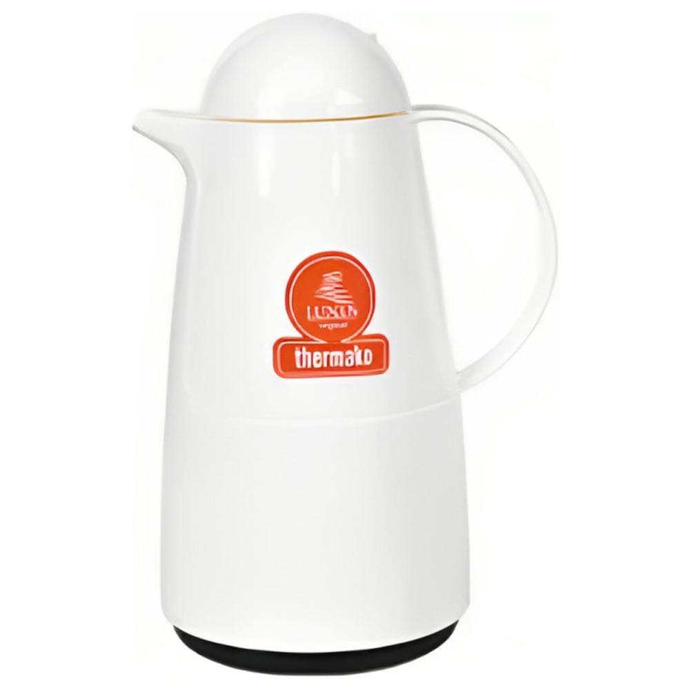 Thermos Blanc et Beige 1L.