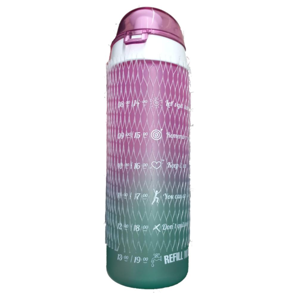 Gourde en Plastique Bicolore 0,75L.