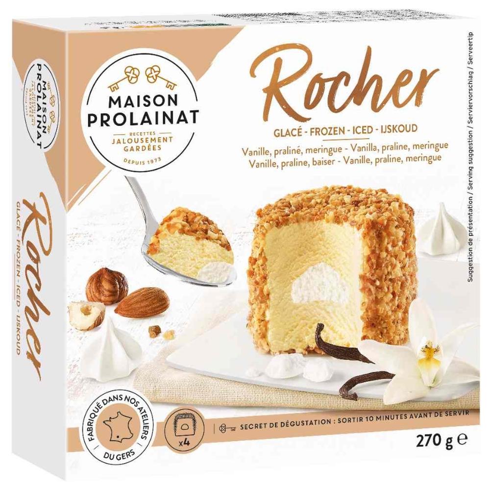 Rocher Glacé Vanille Maison Prolainat 67g 4 unités