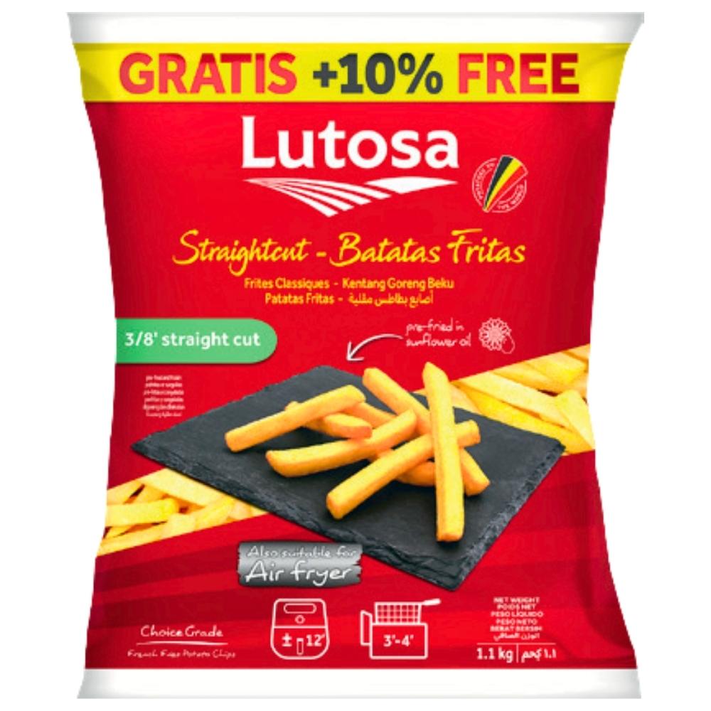 [535385] Frites Lutosa 10/10 1kg + 10% Gratuits