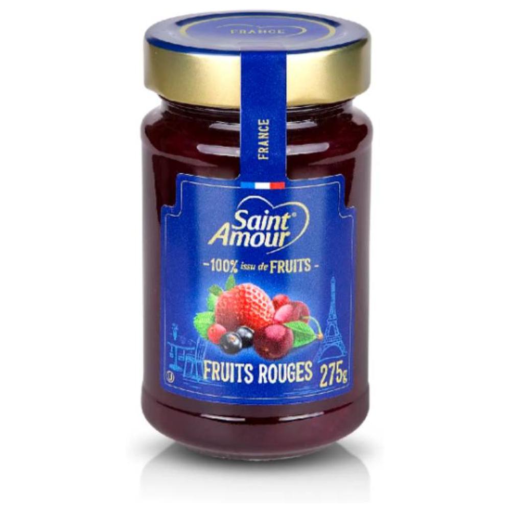 [722396] Confiture Fruits Rouges 100% Fruits Saint Amour 275g