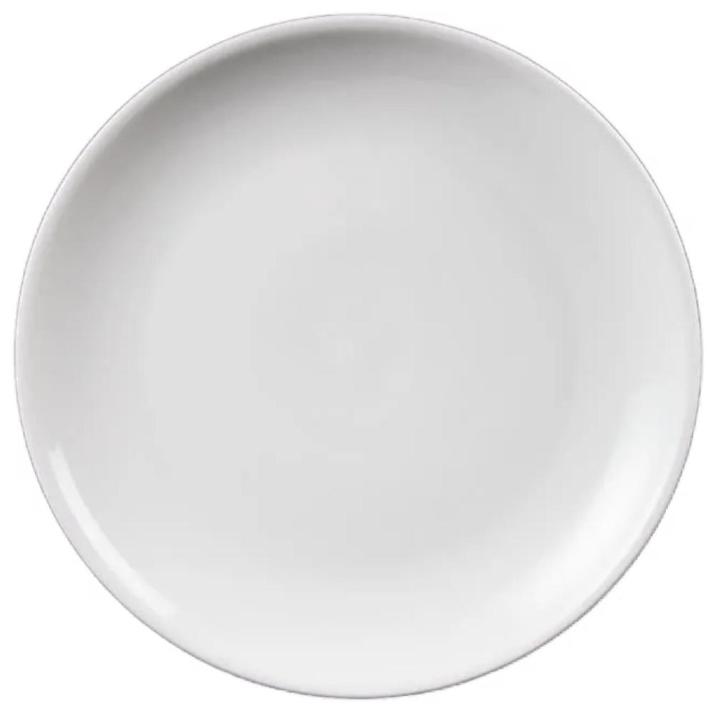 [699731] Plat en Porcelaine Rond Blanc 30cm