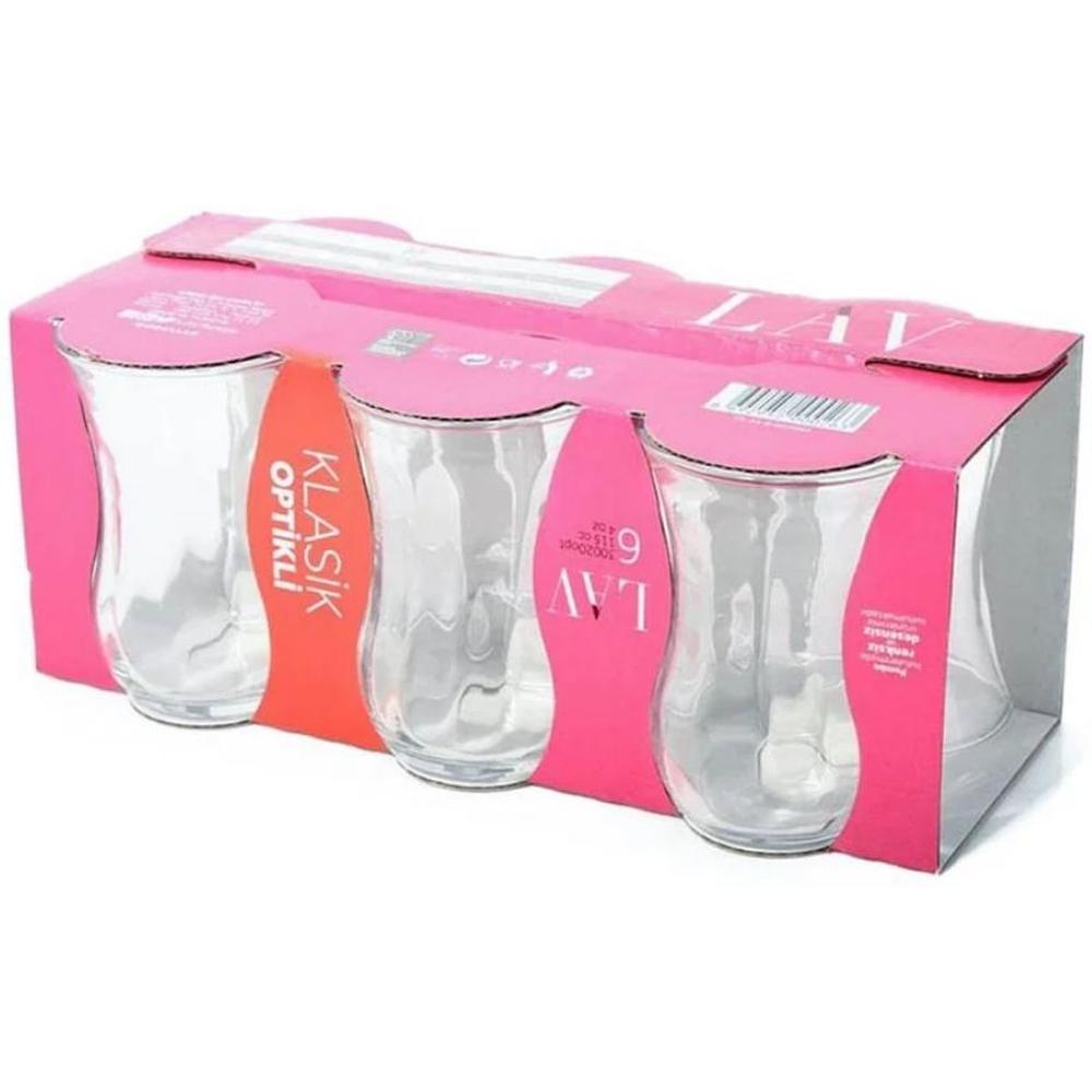Pack de 6 Verres à Thé Turc Klasik 11,5cl