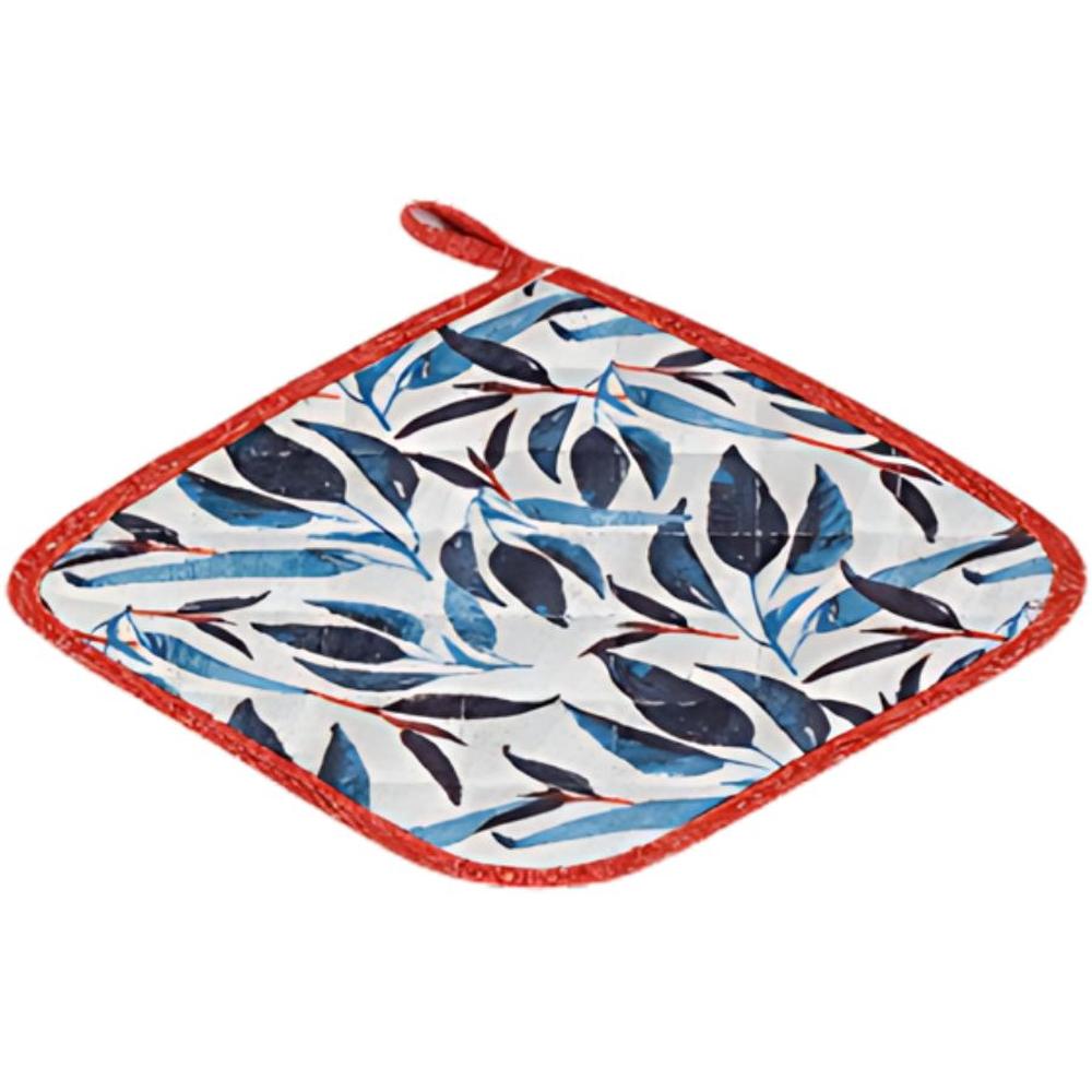 Manique de Cuisine Coton Feuille 20x20cm