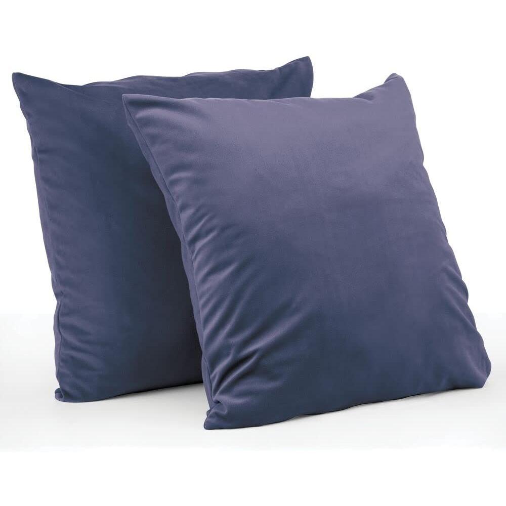 [727591] Drap Plat Percal Bleu Tex Home 270x300 cm