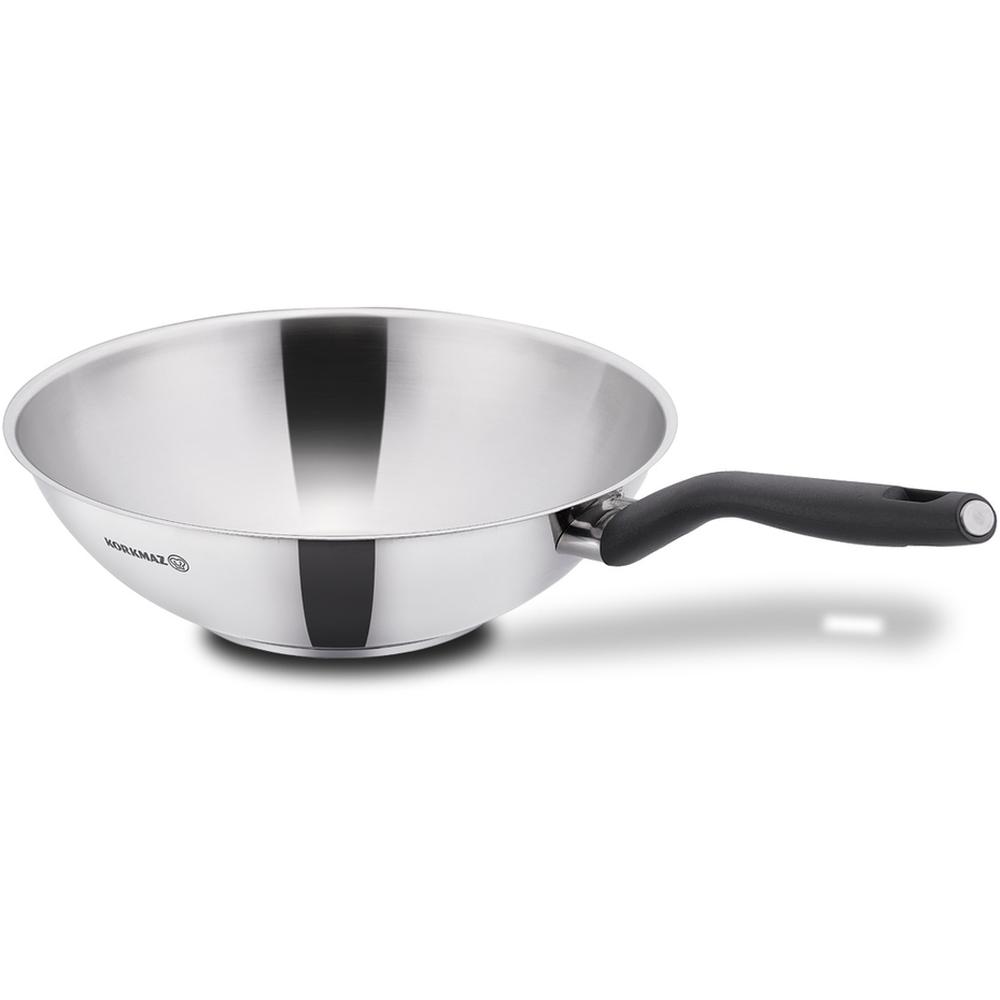 [678616] Wok Inox Korkmaz 28cm.