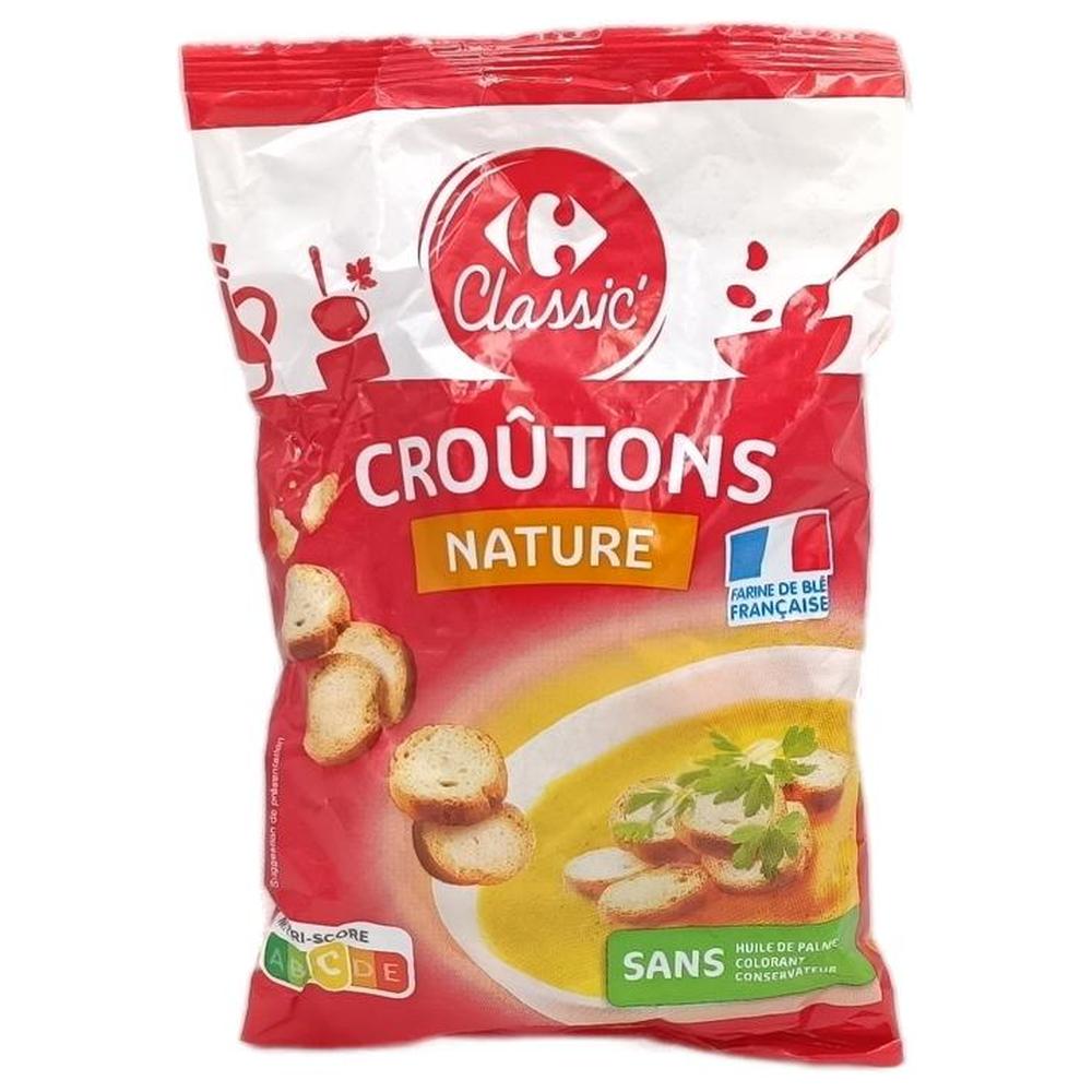 [705649] Croûtons Nature Carrefour Classic 90g
