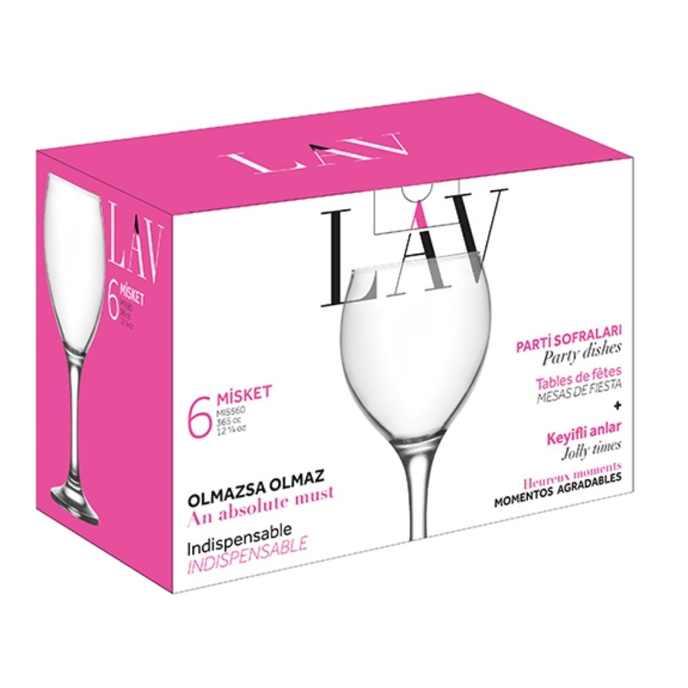 [527183] Lav Misket Verres à Vin Rouge 340ml