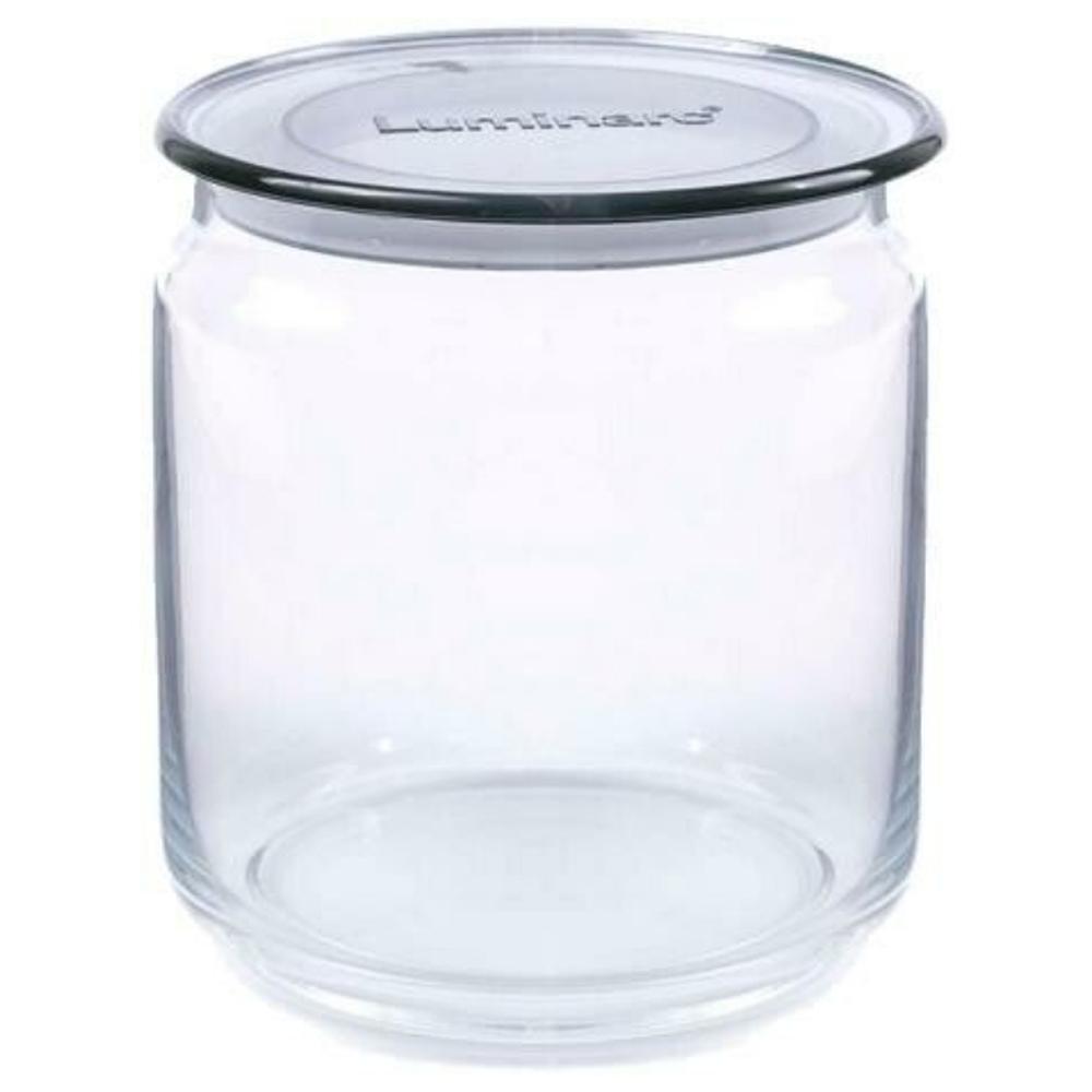 Bocal Hermétique en Verre avec Couvercle Gris Luminarc 0,75L