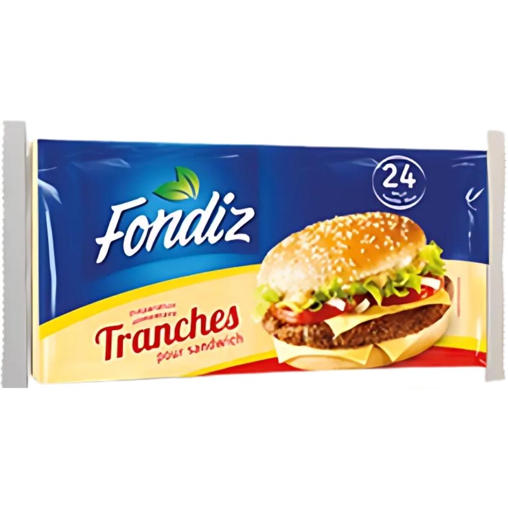 [721932] Fromage Cheddar en Tranche Fondiz 24 tranches