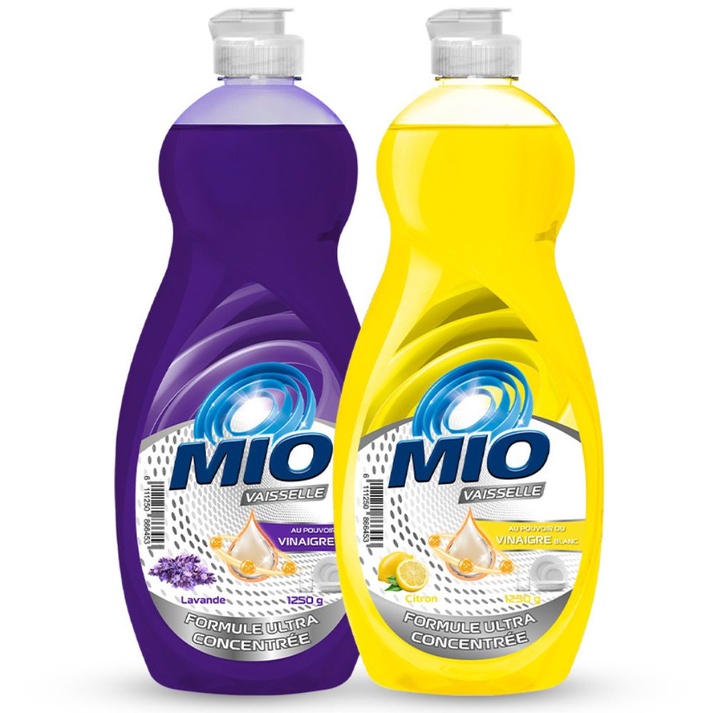 [726254] Lot 2 Liquide Vaisselle Mio 1,25L