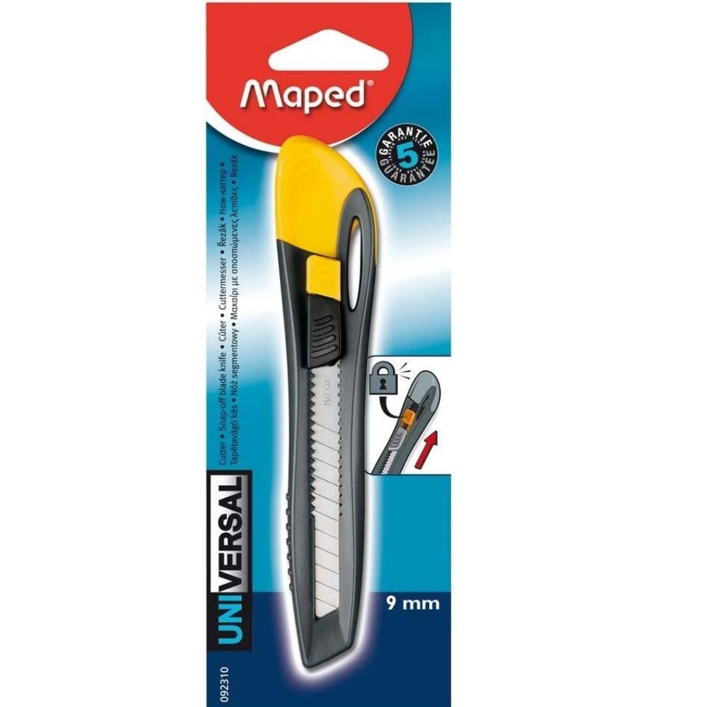 [500556] Cutters en Plastique Lames Universel Maped 9mm