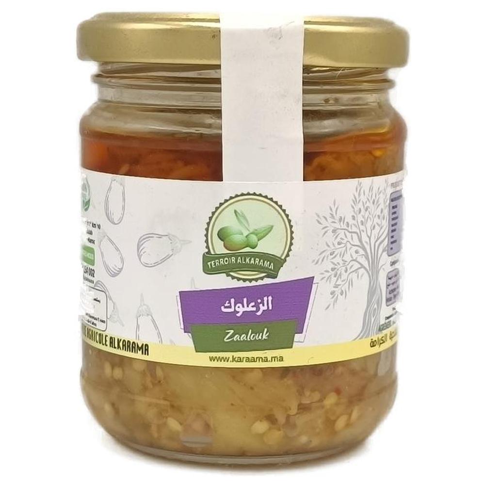 [696570] Aubergine Marinée en Verre Karama 180g.