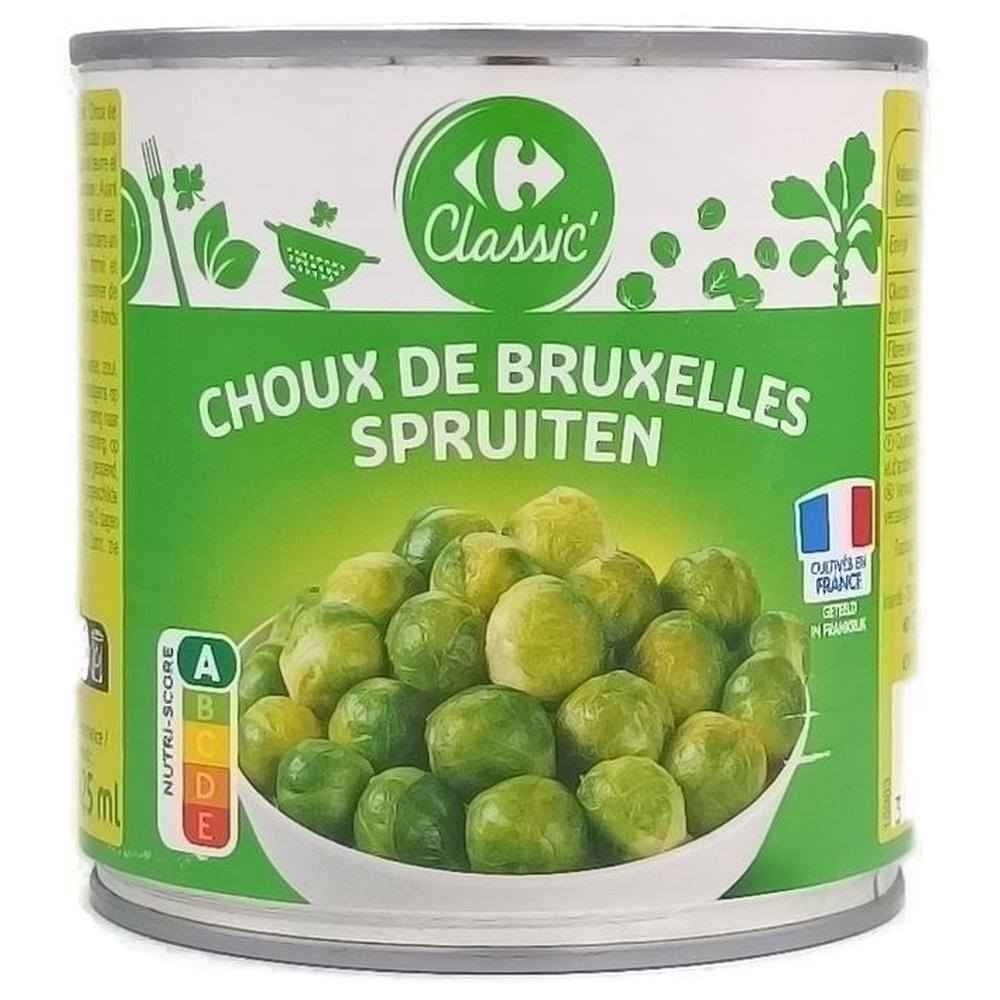 Choux de Bruxelles Carrefour 400g.