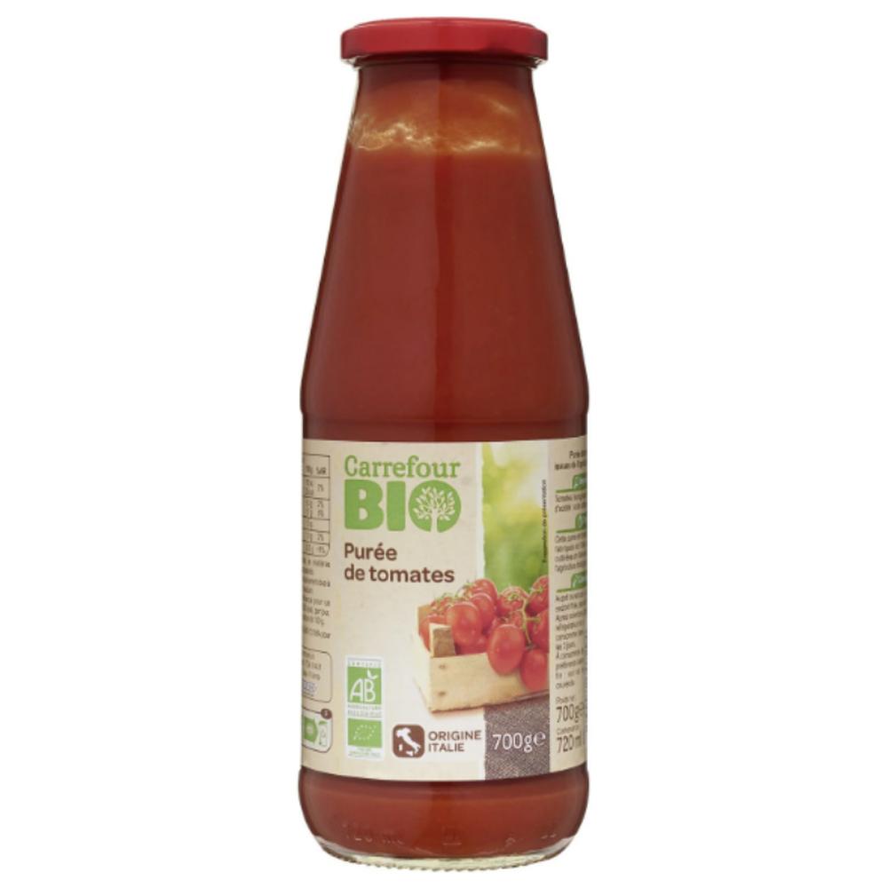 [571078] Purée Tomates Carrefour BIO 700g.