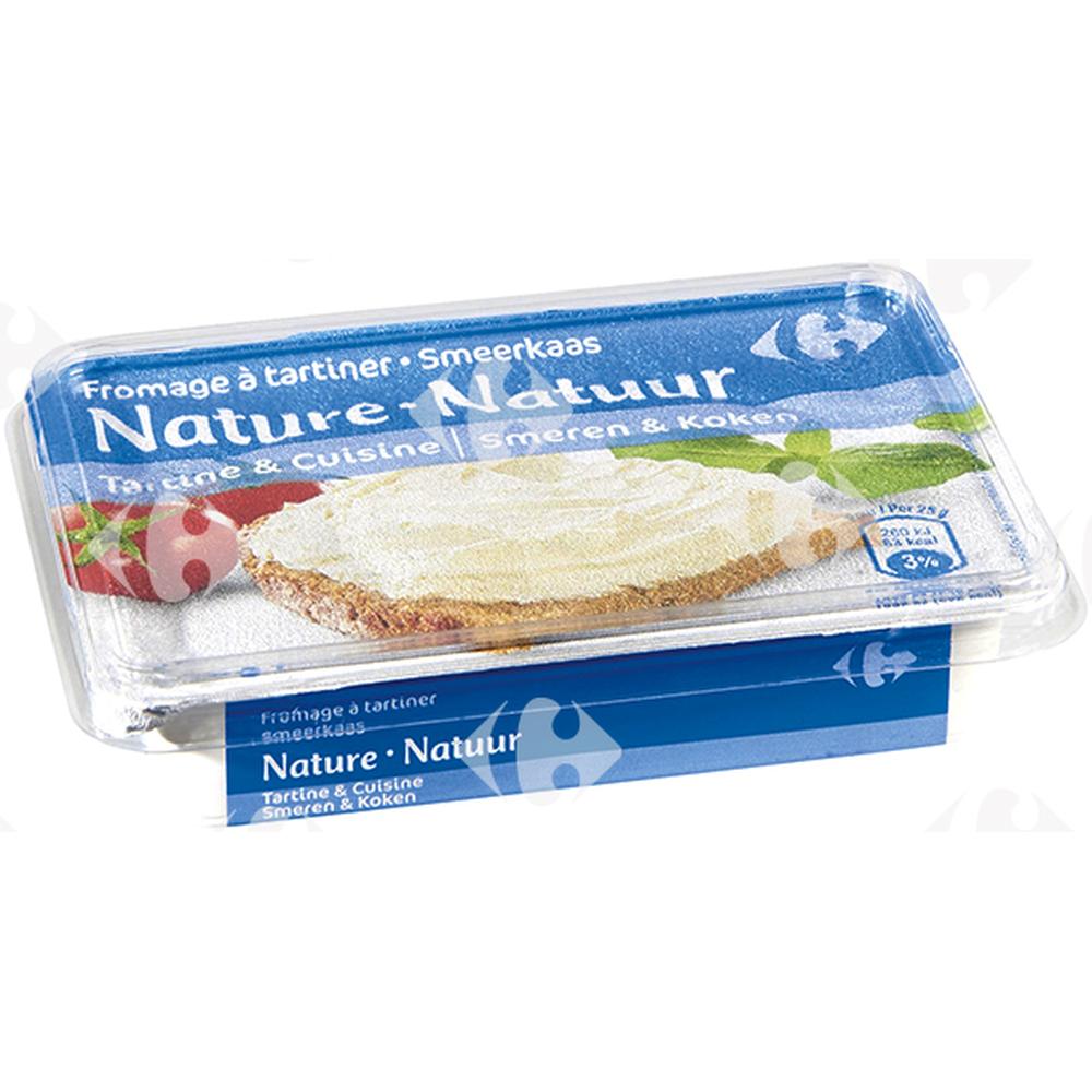 [357110] Fromage à Tartiner Nature Carrefour 150g