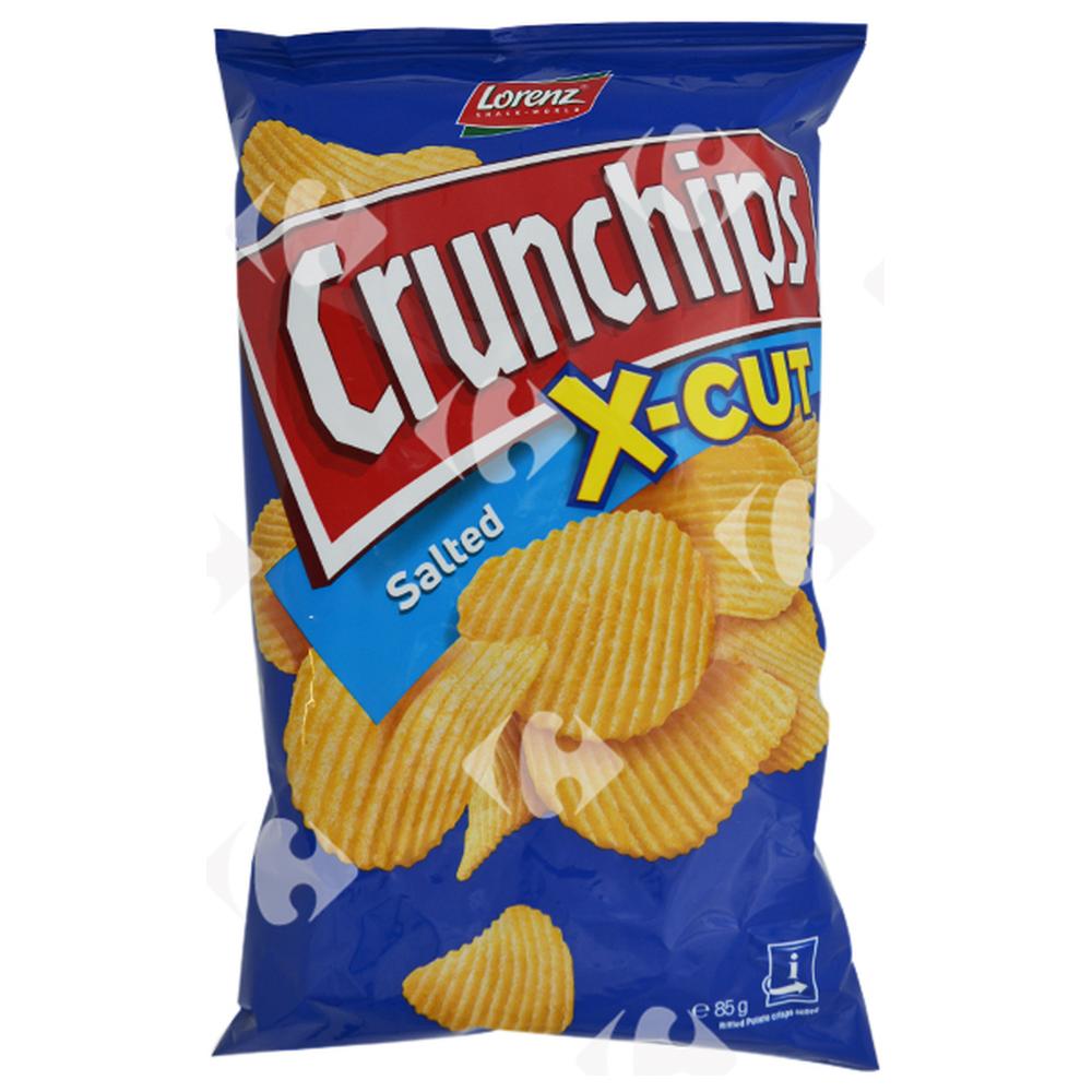 Chips Salées Crunchips X-Cut 85g