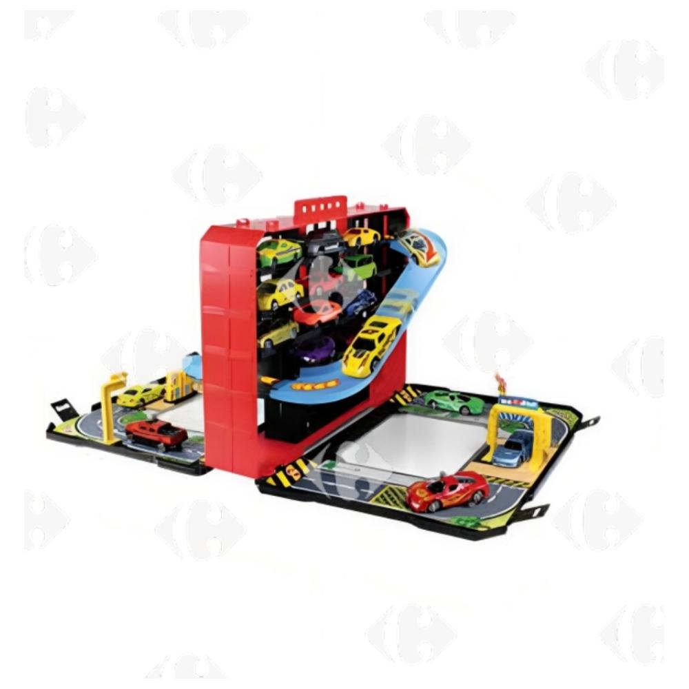 Jeu de Garage avec 2 Voitures Speed Track