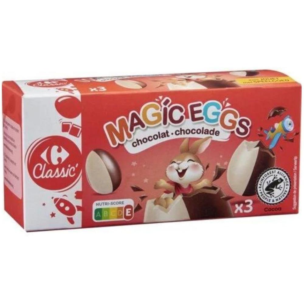 Pack Oeufs Surprises Carrefour Classic 3x60g