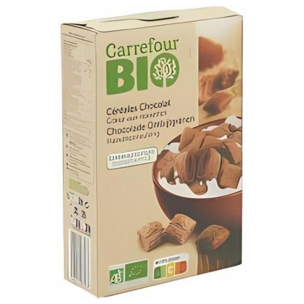 Céréales Bio Chocolat Coeur Noisettes Carrefour Bio 375g