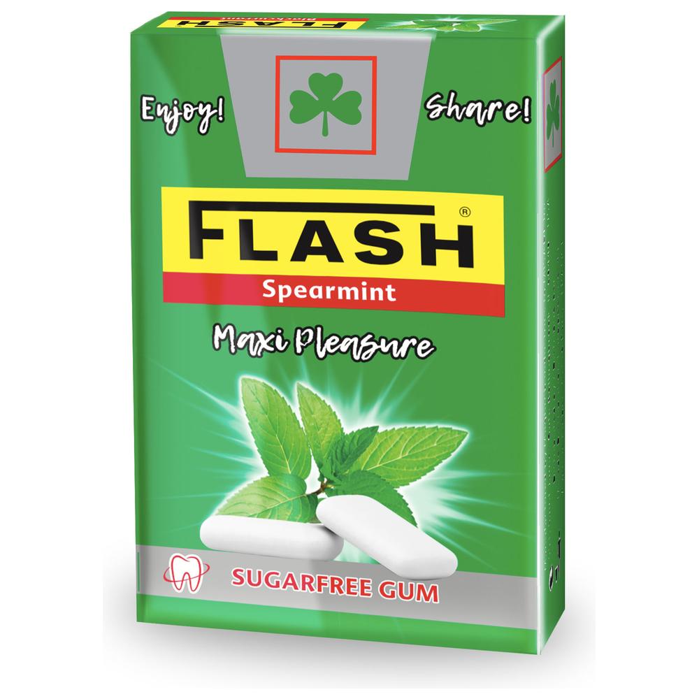 [686510] Chewing-Gum Spearmint Flip-Top Flash 25g