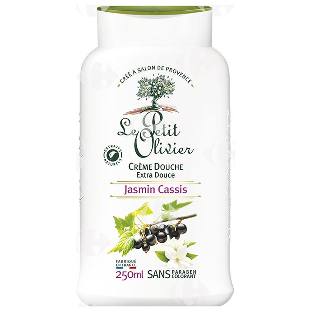 [673237] Crème Douche Jasmin Cassis Le Petit Olivier 250ml