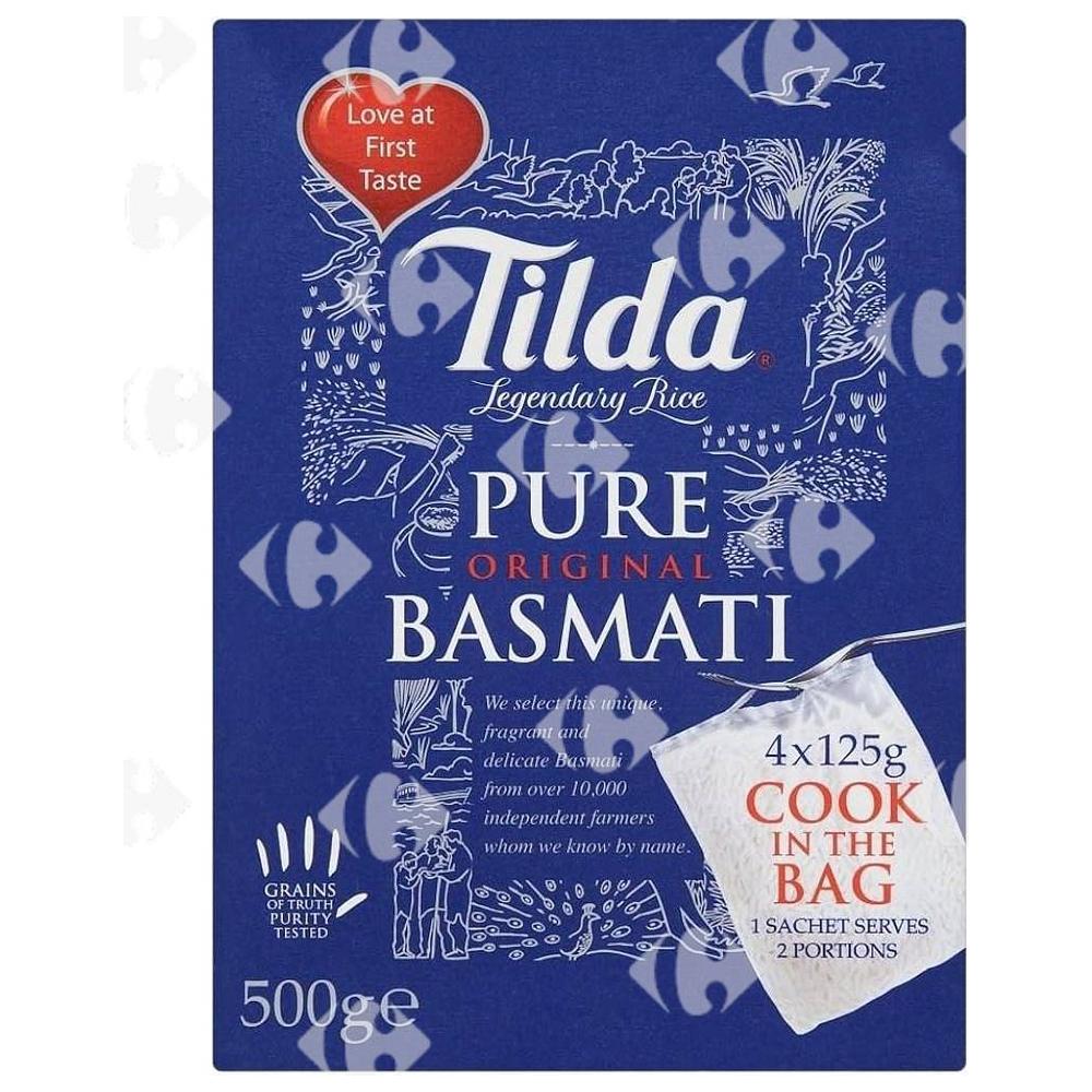 [706623] Riz Basmati Pure Tilda 4x125g