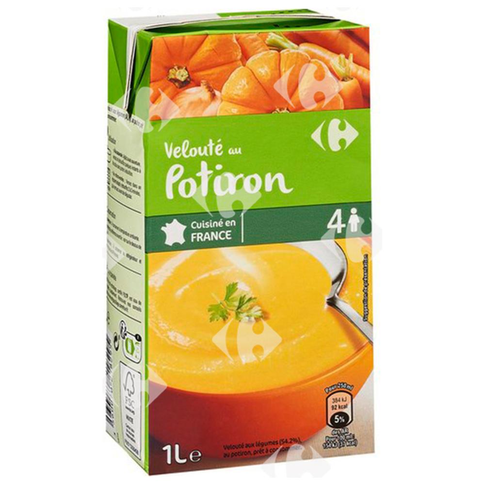 Velouté au Potiron Carrefour 1L