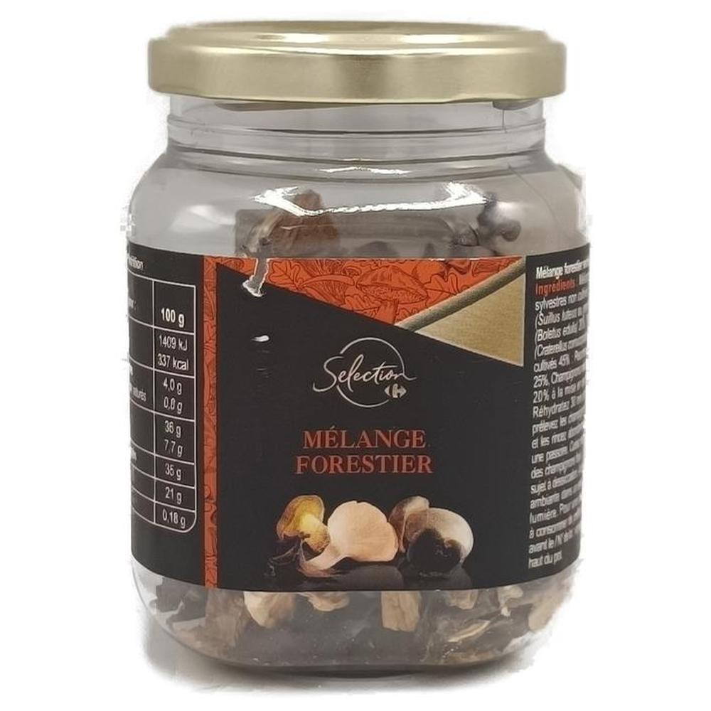 Mélange Champignons Séchés Carrefour Sélection 25g.