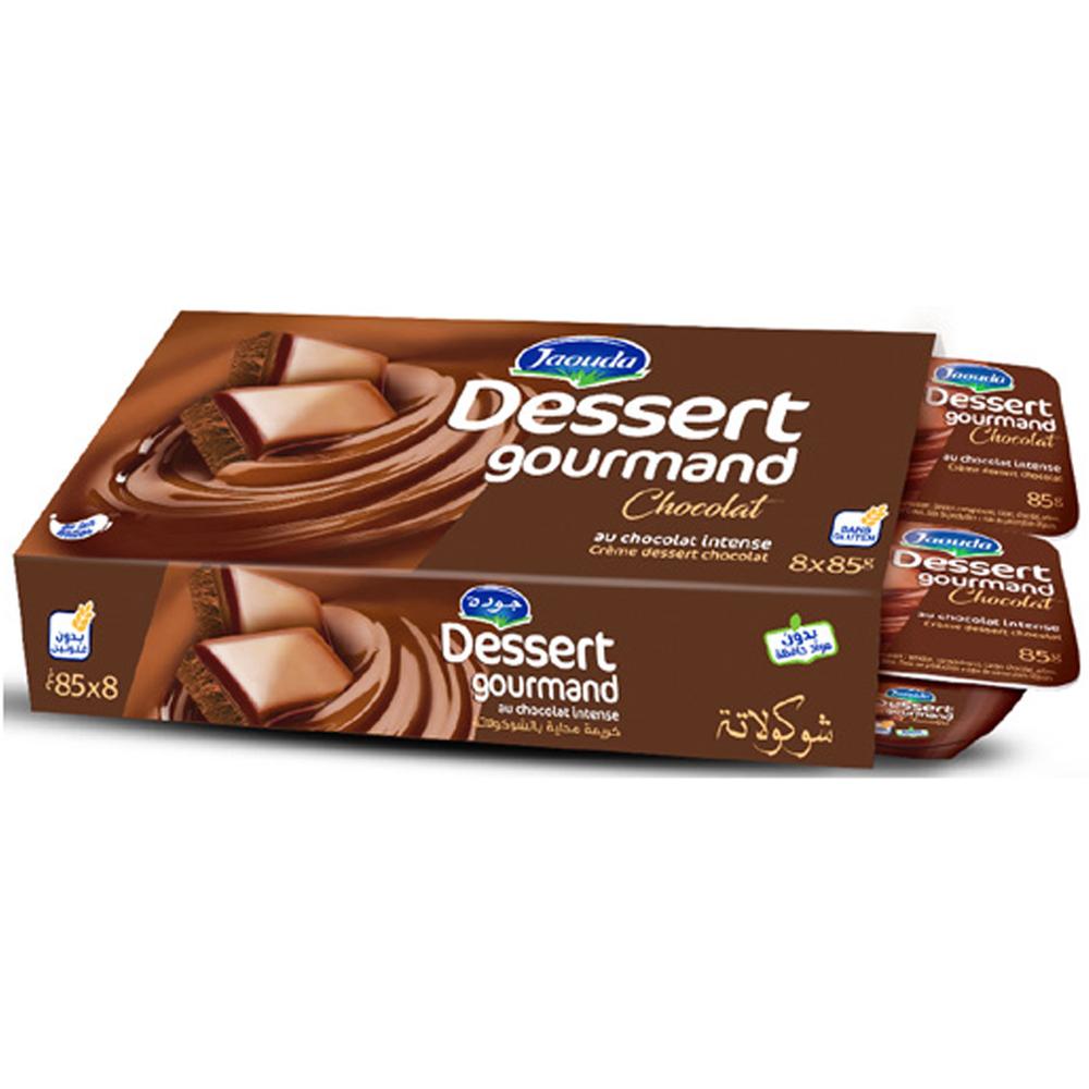 Pack Crème Dessert Gourmand Chocolat Jaouda 8 unités 90g