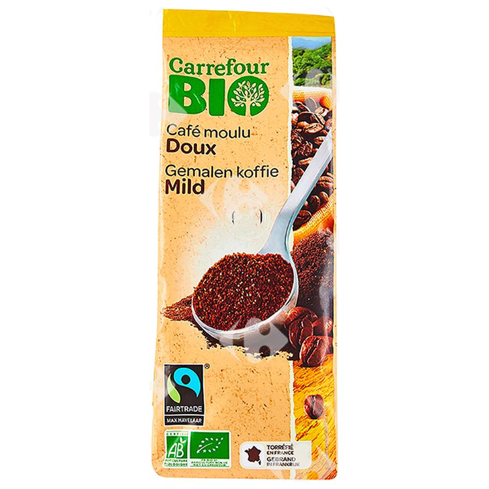 [527950] Café Moulu Doux Carrefour Bio 250g