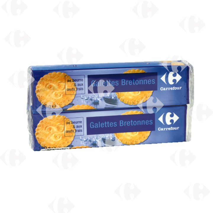 Galettes Bretonnes Carrefour 2x125g