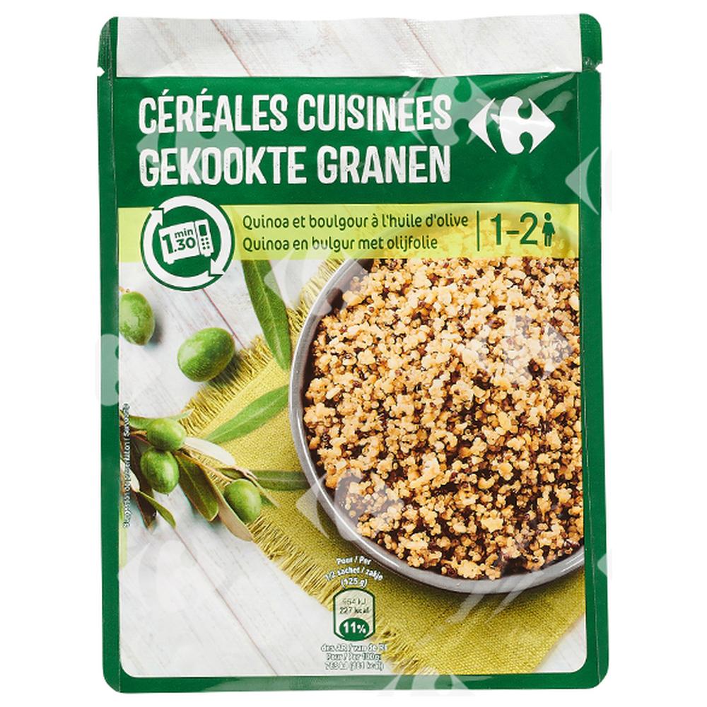 Céréales Cuisinées Quinoa Boulgour Carrefour 250g