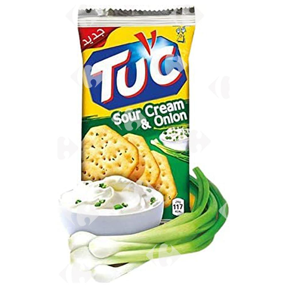 Biscuit Apértif Sour Cream Onion Tuc 24g