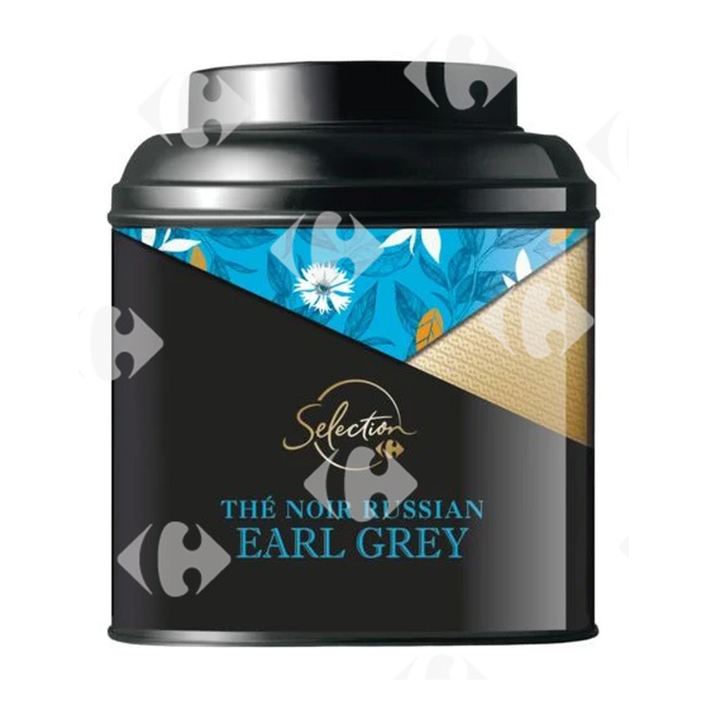 [613390] Thé Noir Aromatise Earl Grey Carrefour Select 100g