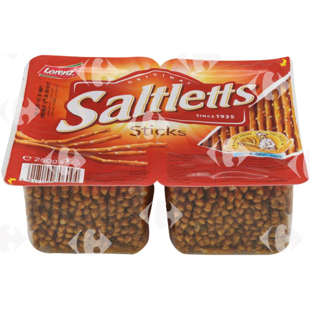 [1242] Sticks Salés Saltletts Lorenz 250g