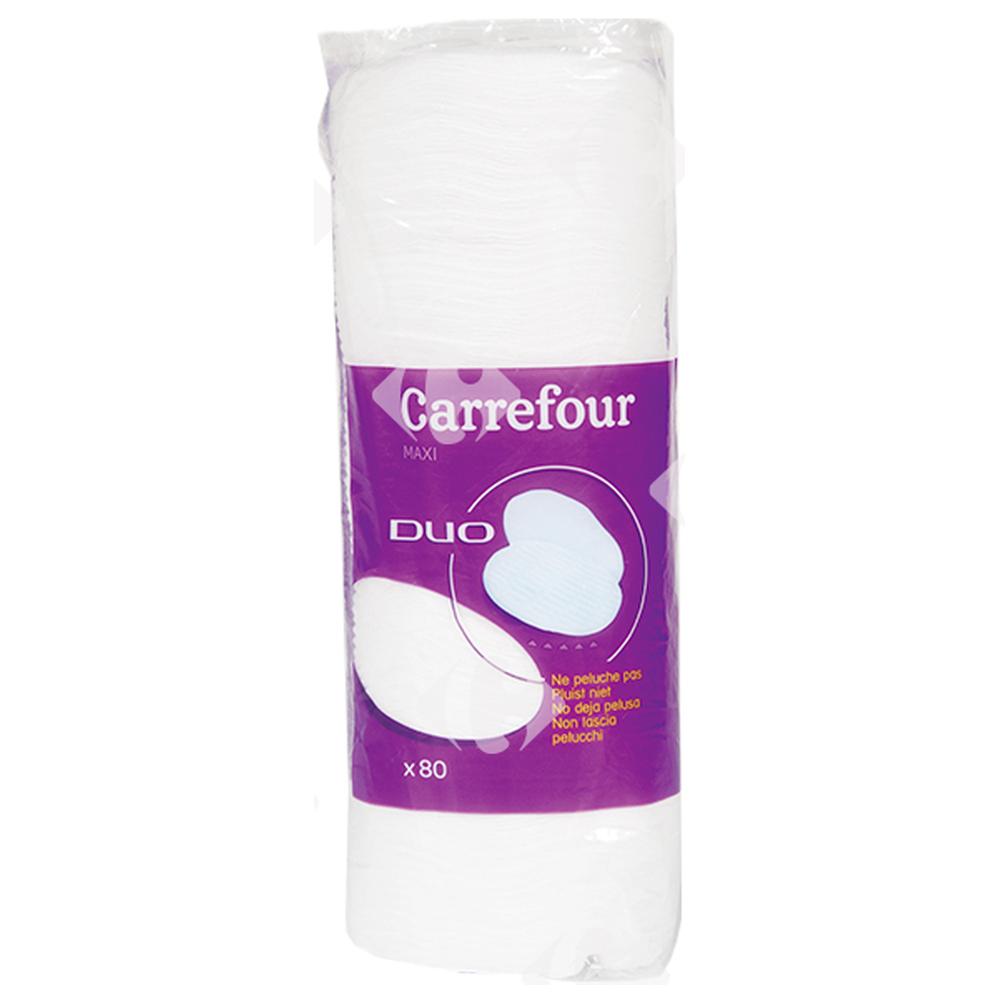 [396828] Cotons Maxi Oval Duo Carrefour 80 unités