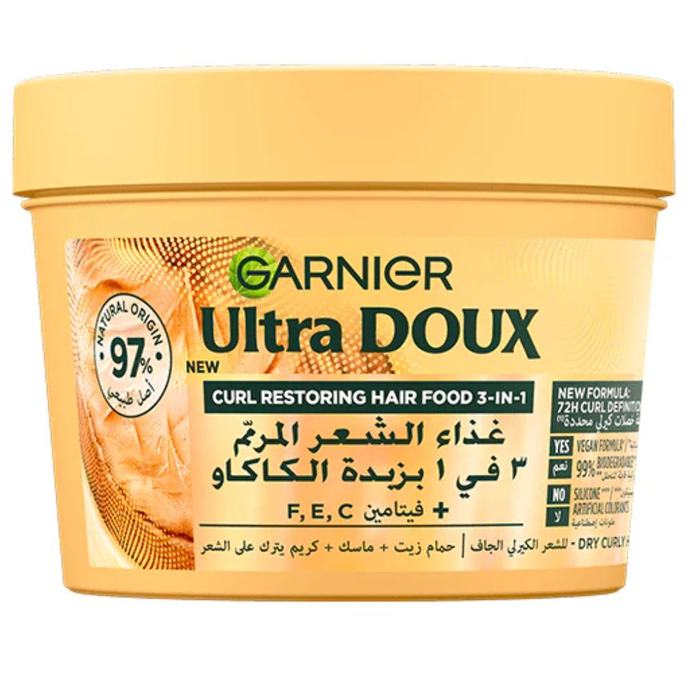 Masque 3 en 1 Nourrissant Hair Food Cacao Garnier 390ml