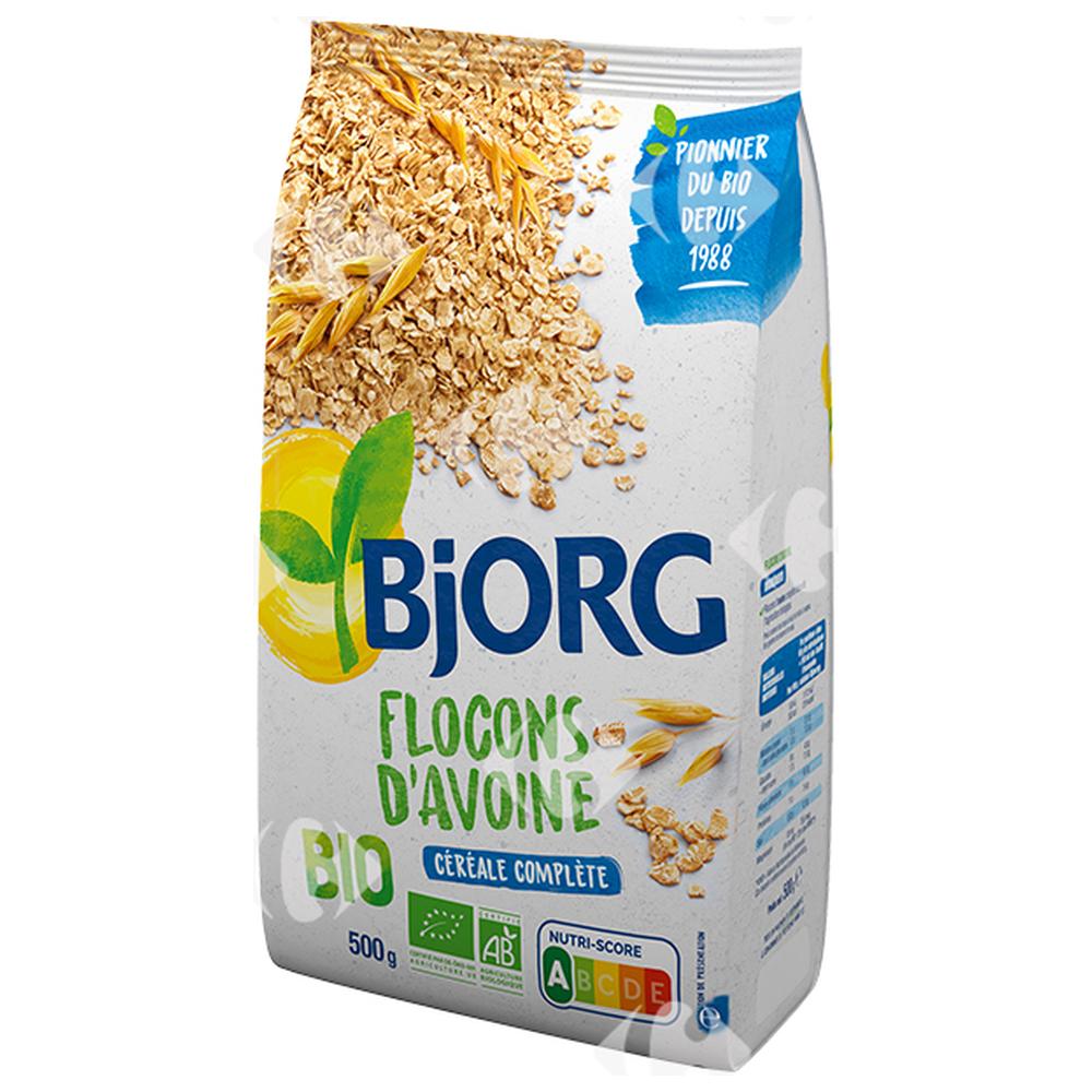 Flocons d'Avoine Bio Bjorg 500g