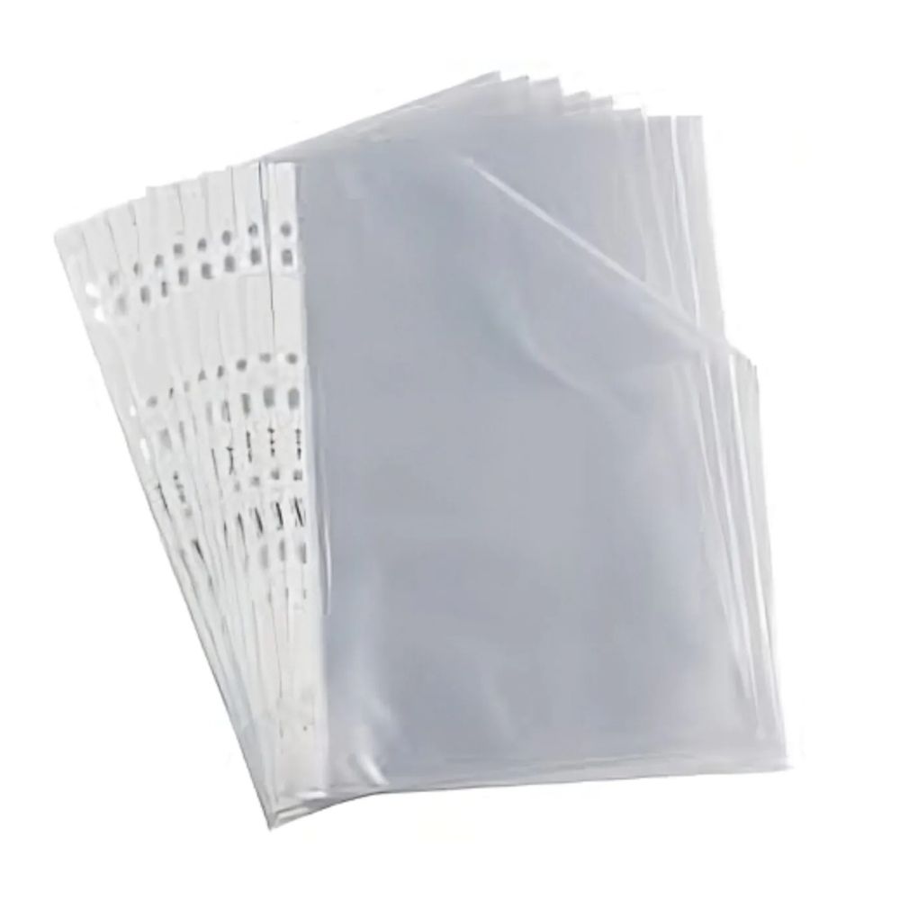 Pochettes Perforées A4 80 Micron 100 Pièces